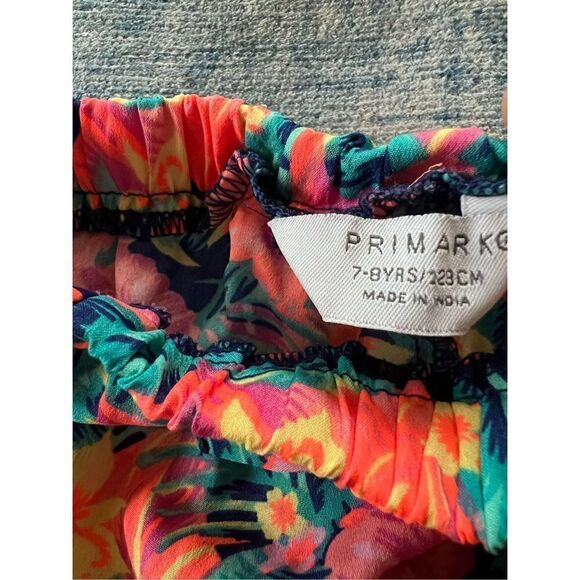 Justice Primark Girls Clothing Mini Lot Long Sleeve Tee Pants Shorts Size 7 - 8 - Picture 5 of 12